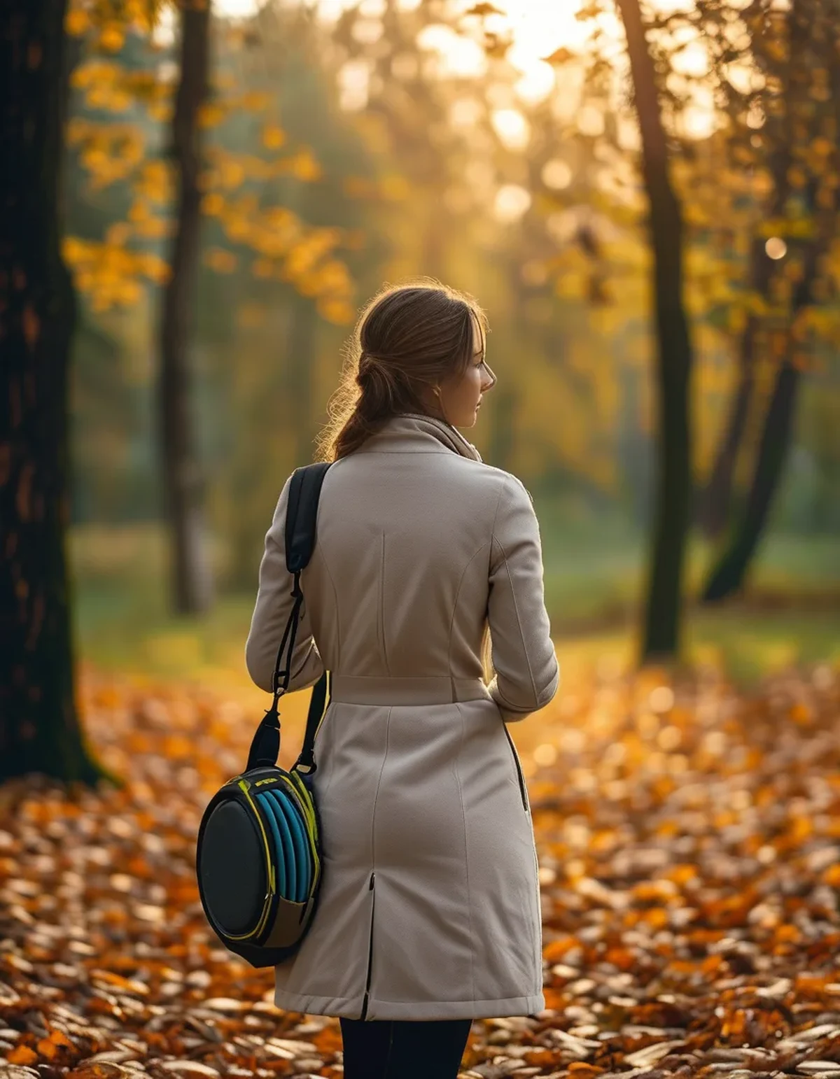 Disc Golf in Fallen Leaves: Finding Your Disc and Playing the Lie
